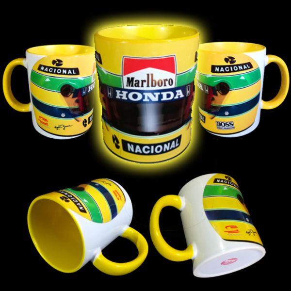 Ayrton Senna - Capacete